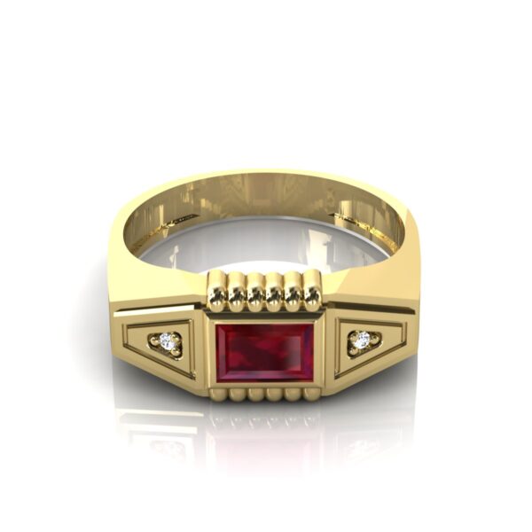 Anel Formatura Masculino 5,04 Gramas Em Ouro 18k - Image 2