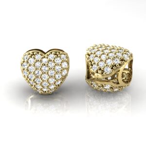 Pingente Pandora Coração Em Ouro 18k