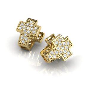 Pingente Pandora Cruz Em Ouro 18k