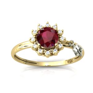 Anel Formatura Com Pingente Direito Zircônias Ouro 18k