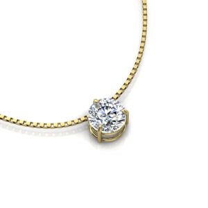 Pingente Ponto De Luz Redondo Ouro 18k