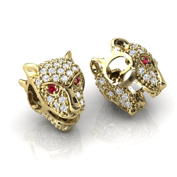 Pingente Pandora Onça Em Ouro 18k - Image 3