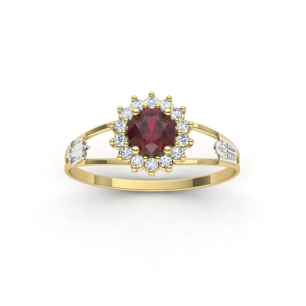 Anel Formatura Aro Fino Redondo Ouro 18k